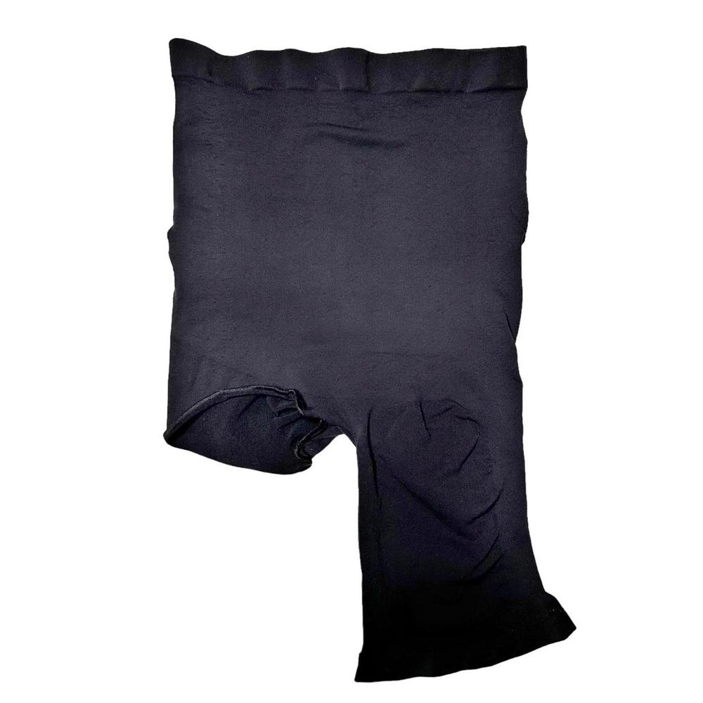 NEW Skims Seamless Sculpt Short Right Leg Exposed Onyx Women's 4X/5X